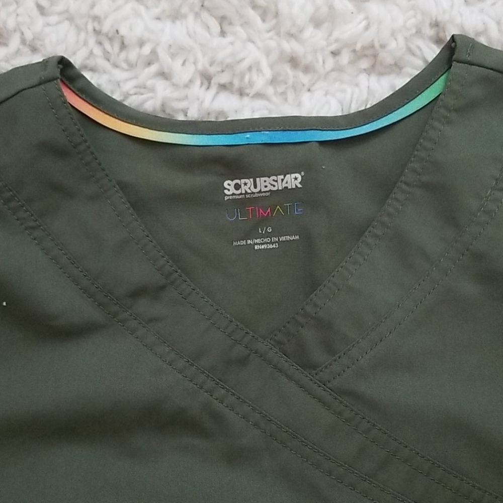 SCRUBSTAR SCRUB TOP - Picture 3 of 3